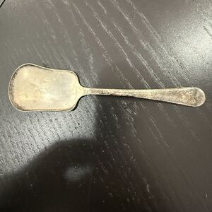 Raimond Silver Plate Sugar Spoon from England, Utensil, Silverware, Tableware